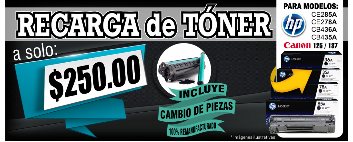 PROMO RECARGA TONER